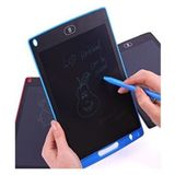 Sarfex Writing Tablet LCD 8.5inç Dijital Kalemli Çizim Yazı Tahtası Grafik Not Yazma Eğitim Tableti Mavi