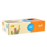 Sarff 12 mm 100 Adet Kırmızı Delux Plastik Spiral