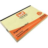 Sarff 125x75 mm 100 Yaprak Sarı Yapışkanlı Not Kağıdı