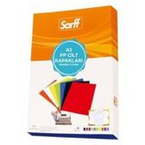 Sarff 15201004 A4 100 Adet Buzlu Şeffaf Cilt Kapağı