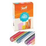 Sarff 15210042 20 mm 100'lü 4:1 Şeffaf Plastik Helezon Tel Spiral
