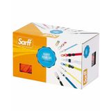 Sarff 15311203 50 Adet Metal Klips Kırmızı Kurdele