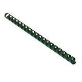Sarff 18 mm 100 Adet Yeşil Delux Plastik Spiral
