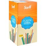 Sarff 28 mm Beyaz Plastik Spiral 50'li Dayanıklı ve Pratik Belgeler İçin Düzenleme Aracı 15312066