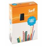 Sarff 32 mm 50 Adet Siyah Delux Plastik Spiral