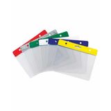 Sarff 7.5x9.5 cm 100 Adet Sarı Beyaz Kart Poşeti