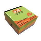 Sarff 75x75 mm 400 Yaprak Spring Renkler Yapışkanlı Not Kağıdı