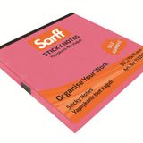 Sarff 75x75mm Fosforlu Pembe Not Kağıdı 80yp