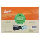 Sarff A-3 Laminasyon Filmi 125 Micron 426X303 Mm 100 Lu (1 Paket 100 Adet)