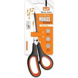 Sarff Easy Grip Kauçuk Plastik Saplı 20cm Ofis Makası