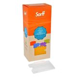 Sarff Kart Kabı Muhafaza Yatay Beyaz 50 Li (1 Paket 50 Adet)