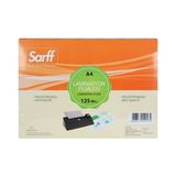 Sarff Laminasyon Filmi 125 Micron A4 100 Adet Şeffaf ve Dayanıklı Kimlik Kartları için