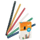 Sarff Plastik Spiral 10 Mm Beyaz 100 Lü (1 Paket 100 Adet)