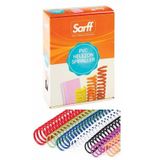 Sarff Pvc Helezon 25 mm Kırmızı Plastik Spiral