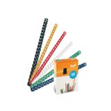 Sarff Spiral Plastik 160 Sayfa 18 MM Beyaz (100 Lü Paket)
