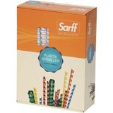 Sarff Spiral Plastik 25 Sayfa 6 Mm Beyaz Spiral 100 Lü Paket
