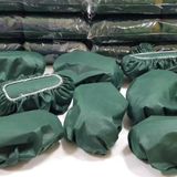 Sarfington Diş Üniti Örtüsü ve Dişçi Koltuğu Kılıfı – 3 Parça 10'LU Paket, Lastikli, Otoklavlanabilir, 10 Farklı Renk - Koyu Yeşil