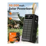 Sarftech 50.000Mah Solar Powerbank | Güneş Enerjili Taşınabilir Şarj Aleti | Lcd Ekranlı