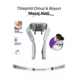 Sarftech Amg30 Titreşimli Omuz Ve Boyun Masaj Aleti Isıtmalı 5D Masaj Başlığı Sessiz Güçlü Motor