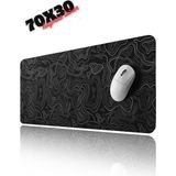 Sarftech Black Contour Speed Hızlı Yüzey Kaymaz Taban Gaming Oyuncu Mouse Pad Oyuncu Gaming Mousepad - 70x30