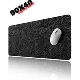 Sarftech Black Contour Speed Hızlı Yüzey Kaymaz Taban Gaming Oyuncu Mouse Pad Oyuncu Gaming Mousepad - 90x40