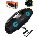 Sarftech Fts-8 Rgb Taşınabilir Extra Bass Yüksek Ses Mikrofonlu Bluetooth Hoparlör