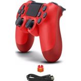 Sarftech Ps4 Kol Wireless Kablosuz Ps4 Oyun Kolu Ps4 Siyah Joystick Tablet Telefon Pc Uyumlu Oyun Kolu - Kırmızı