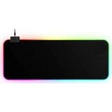 Sarftech Rgb Ledli Işıklı Siyah Gaming Mousepad 70 x 30 cm Kaymaz Taban Oyuncu Mouse Pad