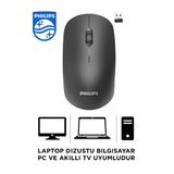 Sarftech Spk7315 M315 Siyah Wireless Sessiz Click Kablosuz Mouse 1200Dpi