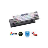 Sarftech T60 Max Pro Türkçe Q Mini Rgb Red Switch App Uygulamalı Antighosting Mekanik Gaming Oyuncu Klavyesi
