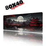 Sarftech Temple Blacknight Speed Hızlı Yüzey Kaymaz Taban Gaming Oyuncu Mouse Pad Oyuncu Gaming Mousepad - 80X40