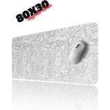 Sarftech White Contour Speed Hızlı Yüzey Kaymaz Taban Gaming Oyuncu Mouse Pad Oyuncu Gaming Mousepad - 80x30