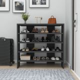 Sargel Raflı Modern Tasarım Ayakkabılık, Antrasit
