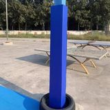 Sargılı Spor Güvenlik Direği Koruyucu, Kare Çimento/Çelik/Beton Direk için Köpük Dolgu, Hava Koşullarına ve Darbeye Dayanıklı Koruma Matı, Mavi (Y 152