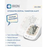 Sarhemen Iron AS-35K Türkçe Konuşan Dijital Tansiyon Aleti