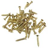 Sarı 1000 Adet Klips Vidası 2,2X13 Mm Yhb - Konik Başlı Kutu, Sandık, Ayak, Askı, Mini Vida
