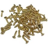 Sarı 1000 Adet Klips Vidası 2,2X9,5 Mm Yhb - Konik Başlı Kutu, Sandık, Ayak, Askı, Mini Vida