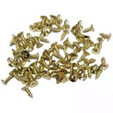 Sarı 1000 Adet Klips Vidası 2,3X6 Mm Yhb, İthal - Konik Başlı Kutu Ayak, Askı, Mini Vida