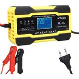 Sarı 12/24 Volt 10 Amper LED Göstergeli Akü Şarj Cihazı UC-C121001A (4887)