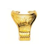 Sarı 50 Adet Pati / Yeşim Yatık Ayak 4,5 cm - Dekoratif, Şık, Özel, Hobi, Sunum, Tepsi, Stand,