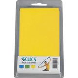 Sarı 8X120 cm Yumuşak Pilates Bandı, Esnek ve Dayanıklı Egzersiz Ekipmanı - Altın