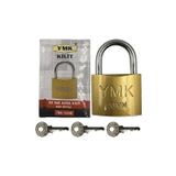 Sarı Asma Kilit 50 Mm 3 Anahtarlı Sarı Boyalı Sağlam Kilit Kod : Ymk-1250b