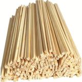 Sarı Çam Köknar Ağacı Çıtası, 10 Adet, 1X1X50 Cm, Doğal Ahşap Malzeme - Seçenek 1 - Altın