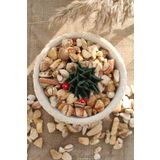 Sarı Çizgili Dolomit 5 Kg 1-2 Cm Sarı Dolomit Taş Dere Taşı Çakıl Taşı Bahçe Taşı Akvaryum Taşı sarı çizgili