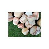 Sarı Çizgili Dolomit 50 Kg 6-10 Cm Sarı Dolomit Taş Dere Taşı Çakıl Taşı Bahçe Taşı Akvaryum Taşı