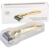 Sarı Dermaroller Gold Drs 1200 Iğne Titanyum 1,00MM