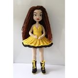 Sarı Fıstık Ela Bebek Amigurumi Organik Oyuncak