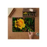 Sarı Gül - Çiçek Tasarımı 240 Parça Ahşap Puzzle Ahşap Kutuda MP01455