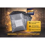 Sarı İndirim Kargo Poşeti Cepli Kendinden Yapışkanlı Dayanıklı Gönderi Poşeti Farklı Ebat Seçenekleri - 30x38 - 500