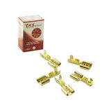 Sarı Kablo Pabuç (Sf-2D) (300Lük) Paket Fiyatı Dişi Fiş Tırnaklı